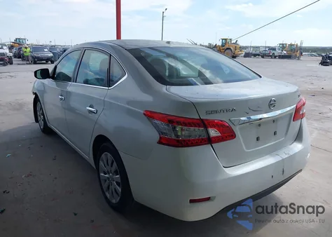2015 Nissan Sentra Fe+ S/S/Sl/Sr/Sv z USA, uszkodzony, nr VIN 3N1AB7AP8FY276091